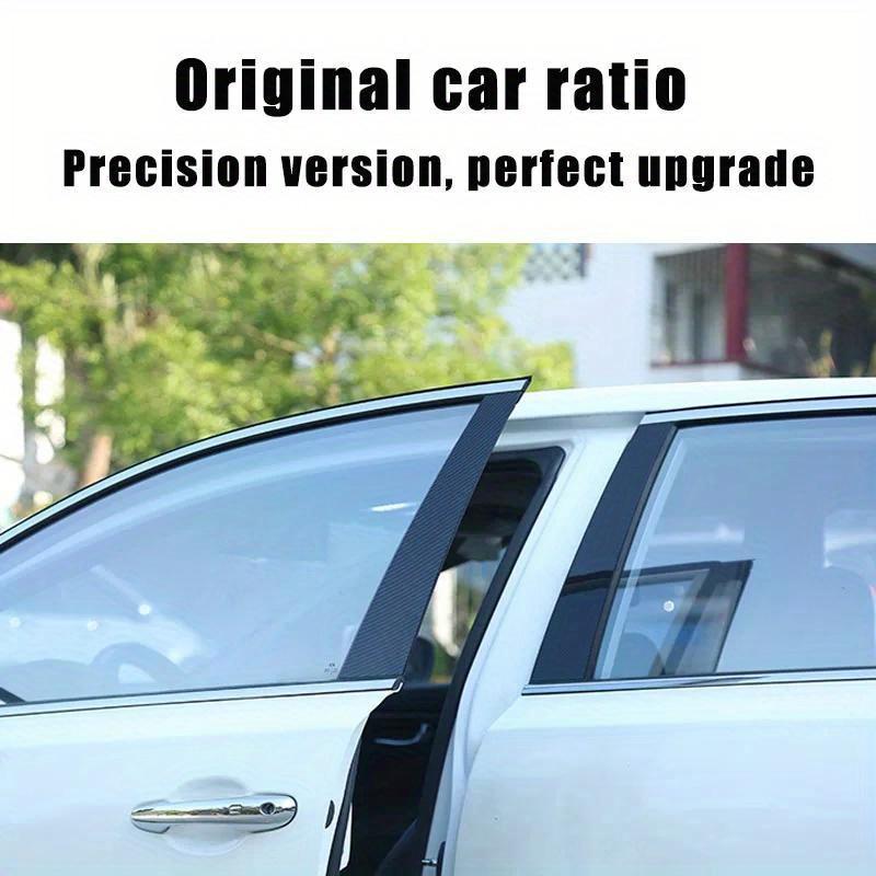 Fit For Volkswagen Polo Mk5 5-Door Hatchback 2011-2018 2017 Gloss Black Pillar Posts Door Window Trim Molding Cover Stickers