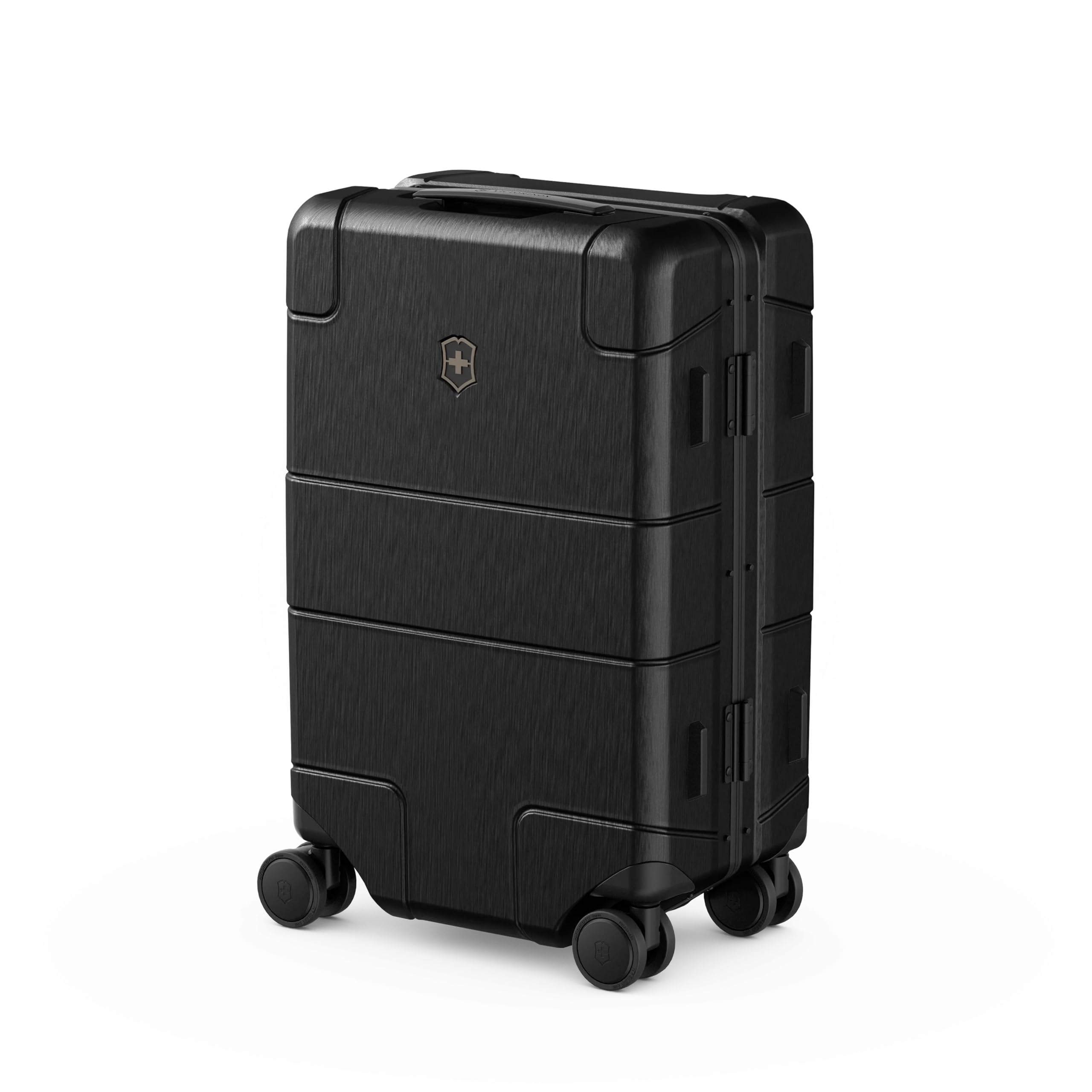 

Victorinox Frequent Flyer Durable Aluminum Frame and Tough Polycarbonate with Hard Business Business International TSA Dual Black Lexicon-Frame