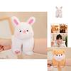 Cute Animal Plush Toys With Snap Bracelet Adorable Elephant And Lion Hand Ring Stuffed Doll For Kids