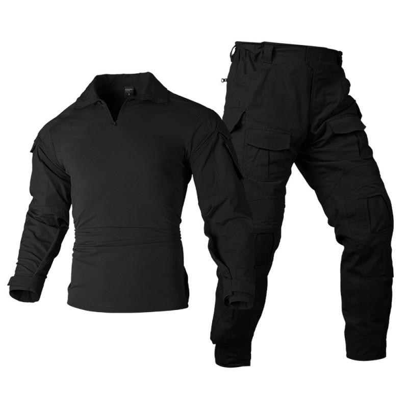 G3 Suit Set NC5050 Nylon Fabric Outdoor Military Junkie Camouflage Wear-resistant Scratch-resistant Plaid XL-36