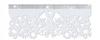 N13 Envy Lambrequin Kitchen Curtain Easter Spring 60x28 White