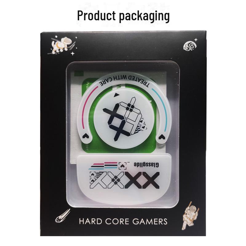 Universal Gaming Mouse Glass Foot Stickers: Ultra-Smooth Replacement Pads