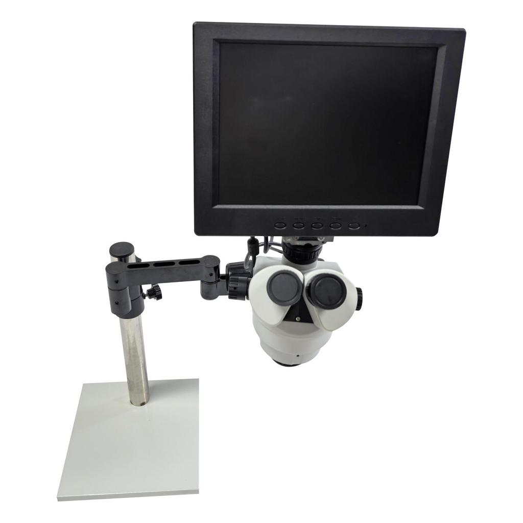 Foldable Universal Microscope Stand with Micro-Setting for Jewelry and Stone Appraisal