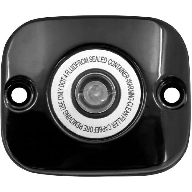 

Brake Fluid Cap Master Cylinder Cover Fit for Harley Touring Softail Dyna (Black) чёрный