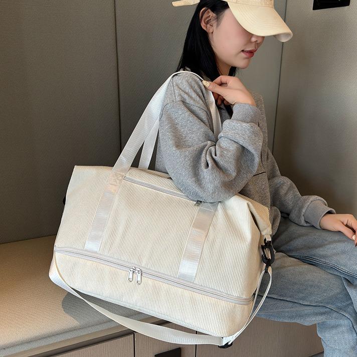 Short-distance Large-capacity Hand-held Bag for Men and Women Large-capacity Shoe-carrying Fitness Bag Can Be Used To Cover Pull Rods