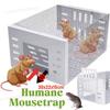 High Efficiency Mousetrap Automatic Continuous Cycle Mouse Trap Home Garden Rat Catching Artifact Safe And Harmless Catcher