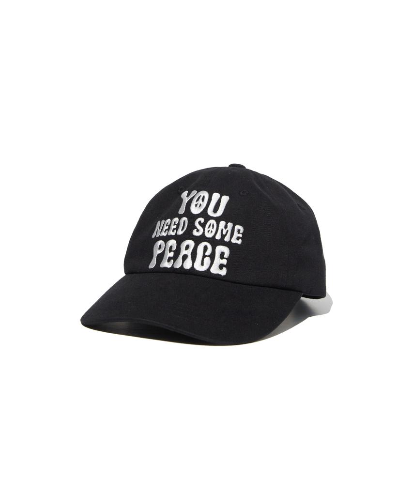 CRITIC You Need Some Peace Logo Cap Black
