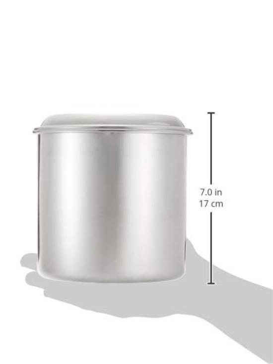 Oya Seisakusho Kleeblatt Kochtopf, Größe (cm) 16, Rostbeständiger Edelstahl mit hygienischen Markierungen, Innendurchmesser x Tiefe (mm) 160 x 160,