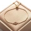 Adjustable Luxury Circle Pull-String Bracelet: Women’s Fashion Inspired by European, American & Southeast Asian Styles