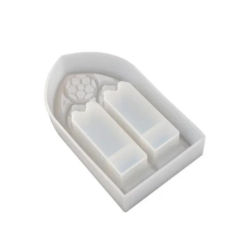

1 PC Cabinet Storage Box Silicone Mold Jewelry Display Rack Tray Mold Window Resin Mold Use On Multiple Occasions Wholesale