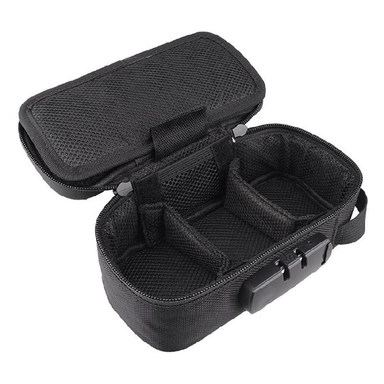 Borsa di Stoccaggio a Prova di Odore Borsa Stash a Prova di Odore Con Serratura Portatile da Viaggio