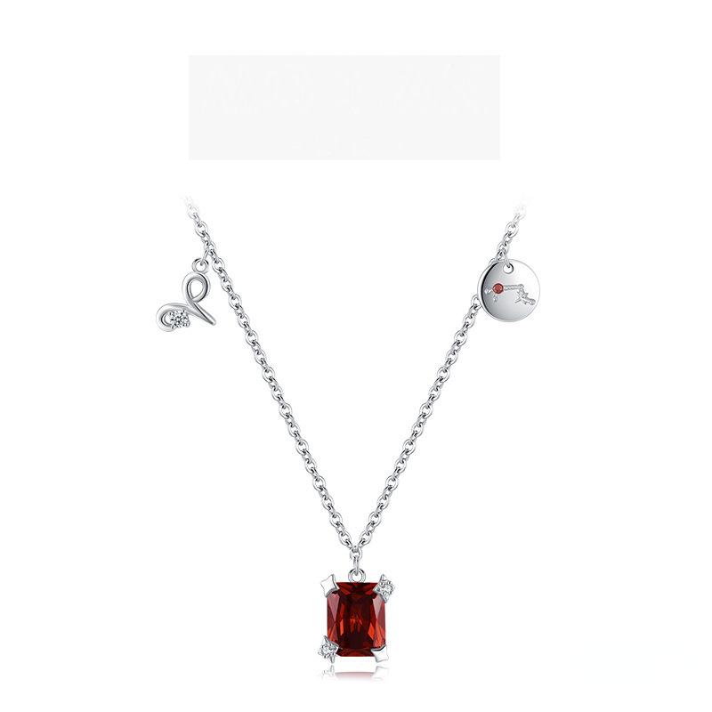 

Tancision S925 стерлингового серебра Роскошное индивидуальное ожерелье с подвеской женское классическое ожерелье Tide ожерелье с двенадцатью созвездиями подарок на вечеринку