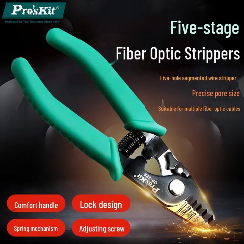 Pro sKit CP-328 Fiber Optic Stripper Pliers