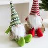 Festival Plüschgnome Puppen Dekoration Einzigartige Plüsch Langhut Gnome Ornament für Verzaubernde Weihnachts-Kamin-Dekoration