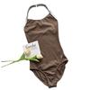 Womens Ballet Leotard With Halter Neck Design Dance Practice Gym Fitness Performance Nylon Spandex Stretchy Bodysuit In