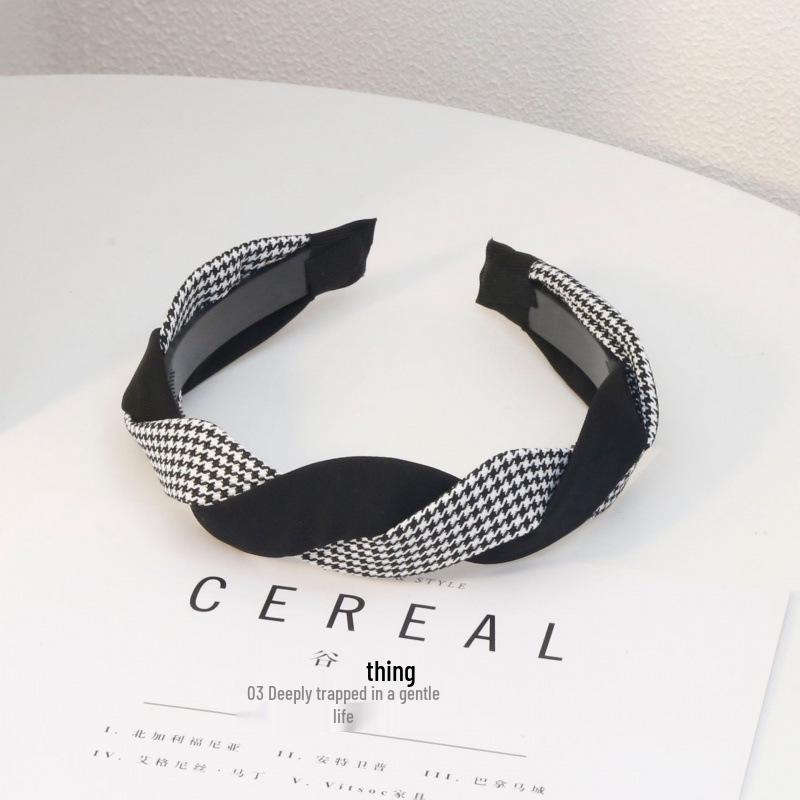 Women's Retro Korean Christmas Headband: High-End Autumn/Winter Hair Jewelry & Versatile Accessory