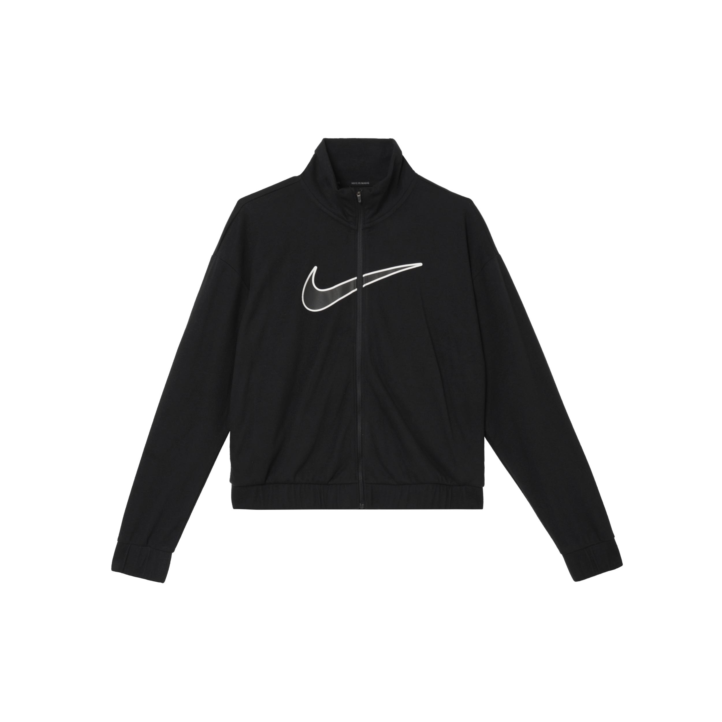 

Новые женские куртки Nike Dri Fit, черные, DQ6384-010 L