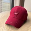 Korean-style New Versatile Spring Hat, Hard-brimmed Baseball Cap for Spring and Summer, Suitable for Large Head Sizes, Makes the Face Look Smaller,