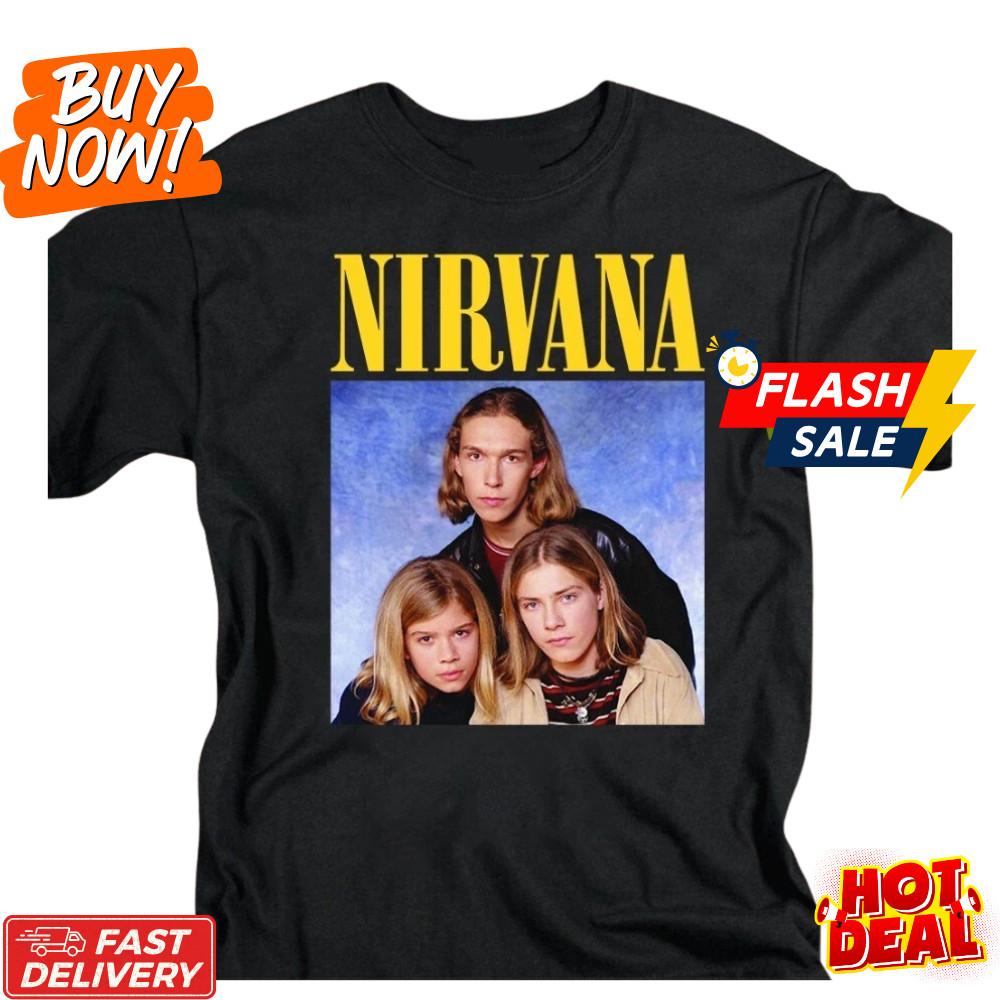 Hanson Nirvana Parody Inspired Retro Vintage Fan-Made Band T-Shirt S-5XL Unisex T-Shirt M
