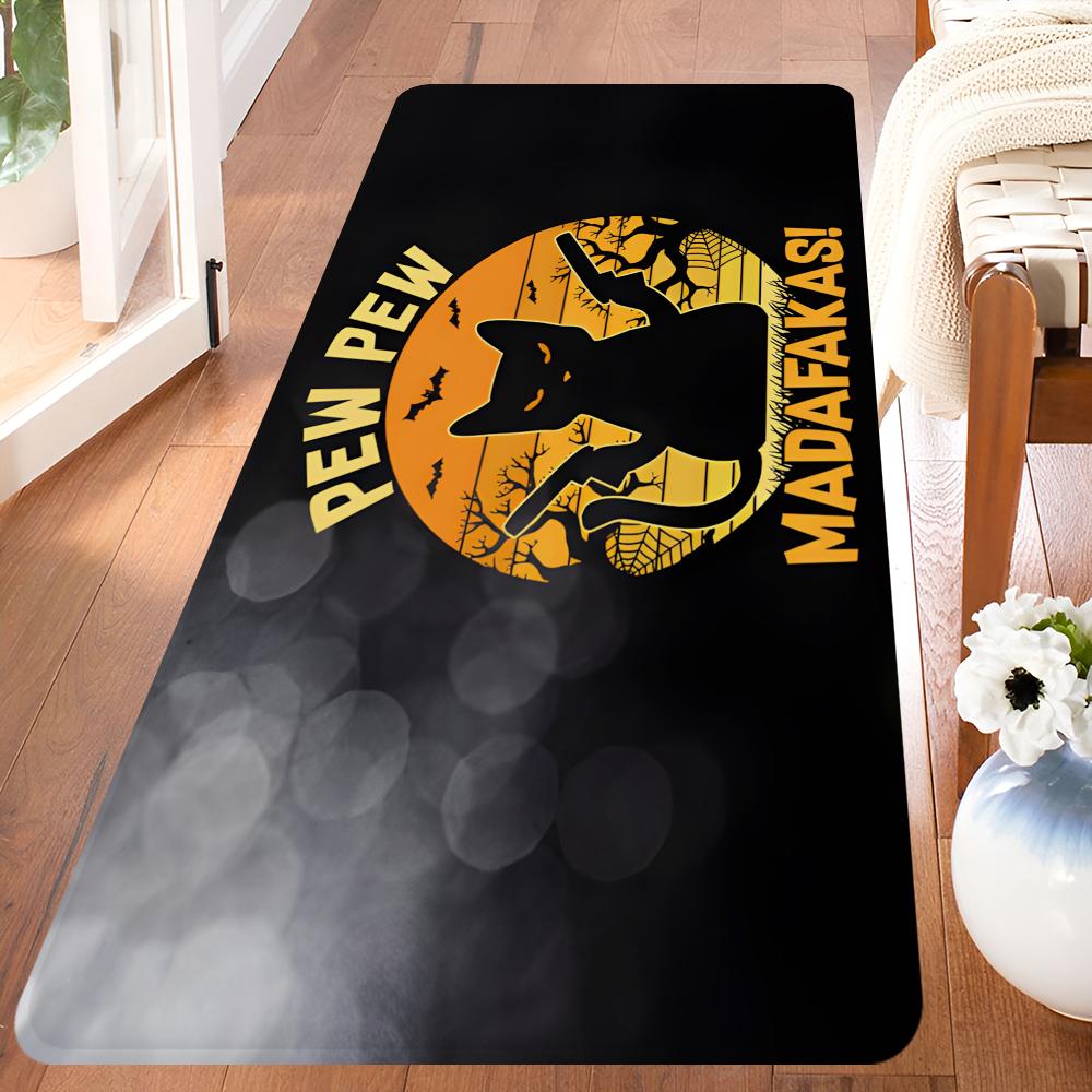 

MADAFAKAS Carpet Pattern Entrance Door Mat Washable Non-Slip Living Room Sofa Chairs Area Mat Kitchen Welcome Doormat 50x80cm