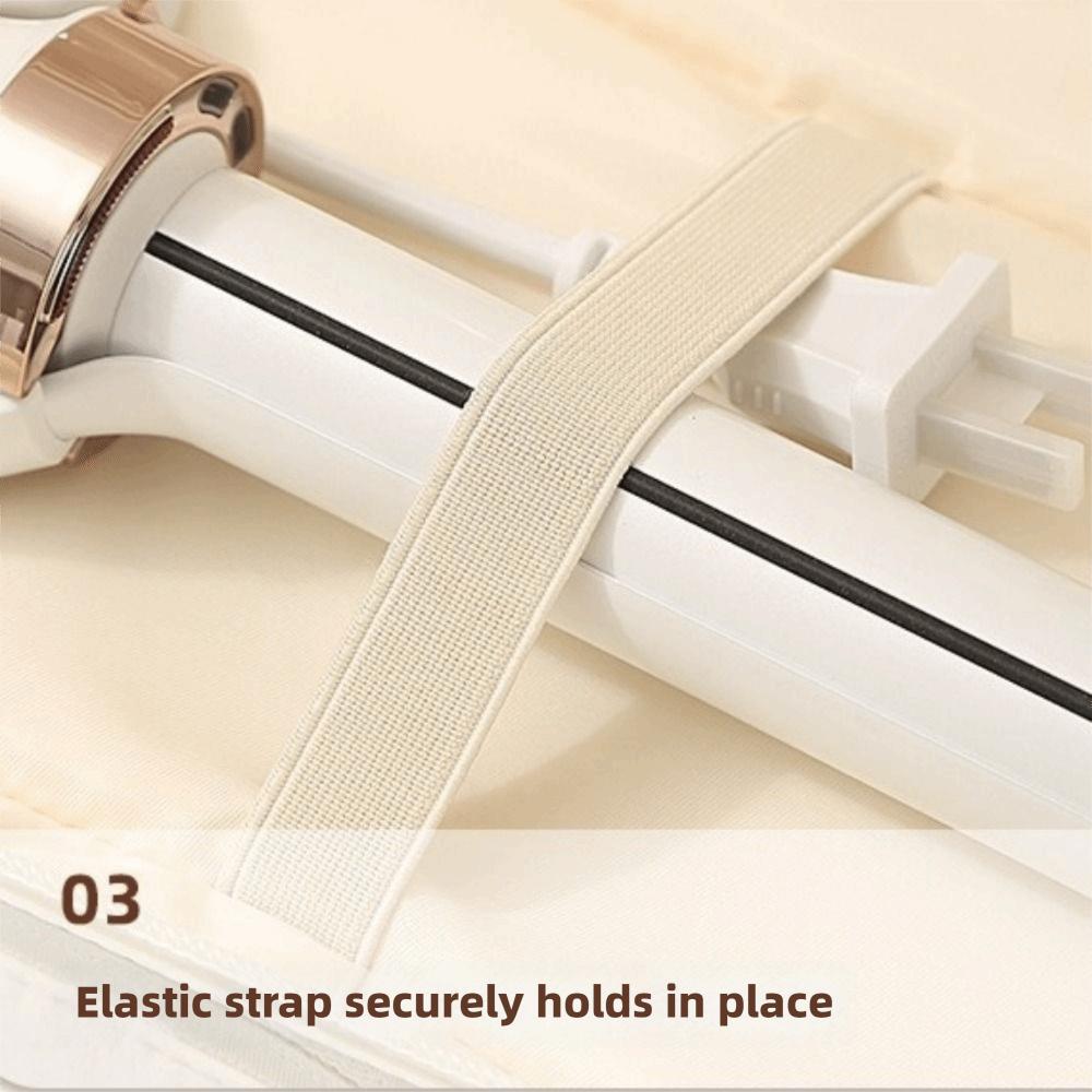 Nylon Double Layer Hair Dryer Bag Large Capacity Curling Iron Storage Bag  Hair Styling Tools