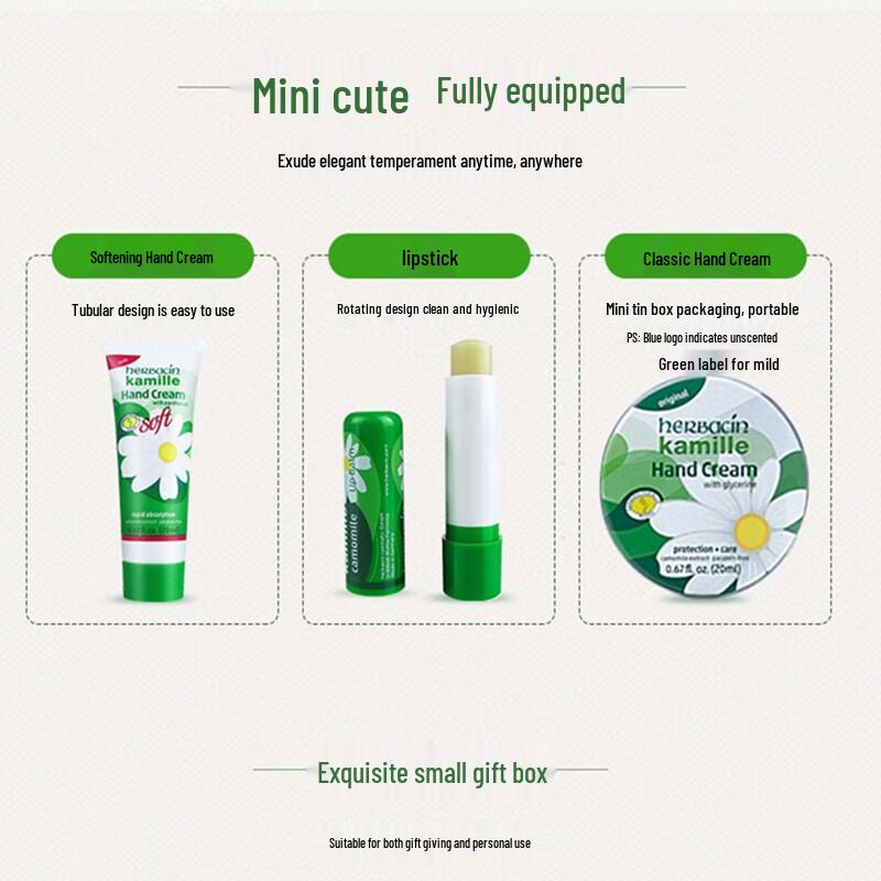 Herbacin German Chamomile Hand Cream Commemorative Set