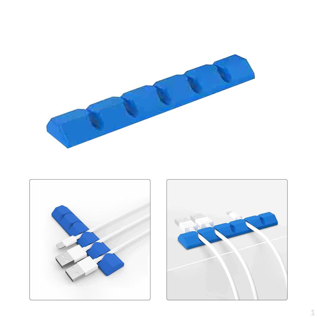 Cable Clips ,Cable Management ,USB Charger Wire USB Holder for Desktop Home, Car ,Office