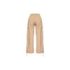 Jordan American Vintage Solid Color Loose Multi-Pocket Cargo Pants Women Pants Khaki DZ4437254