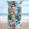 Pirate Anime Print Beach Towel, Large Soft Quick Dry Towel for Beach Camping Swimming