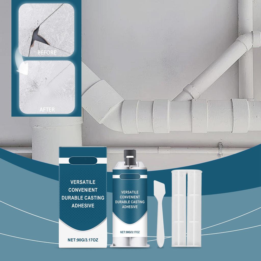 Casting Adhesive, Metal Pipe Glue, High-strength, Universal For Home And Industrial Use, With Super Strong Bonding Performance.