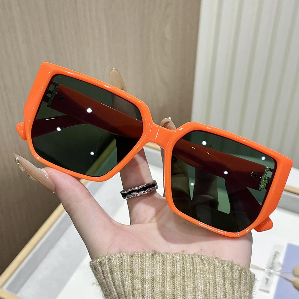 1pc European and American Retro Men's and Women's Fashionable Sunglasses Trend Versatile Summer Sun Shading and UV Protection Fr