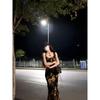 Summer super good-looking temperament celebrity royal sister suspender dress design sense niche split fork slim hip wrap long skirt
