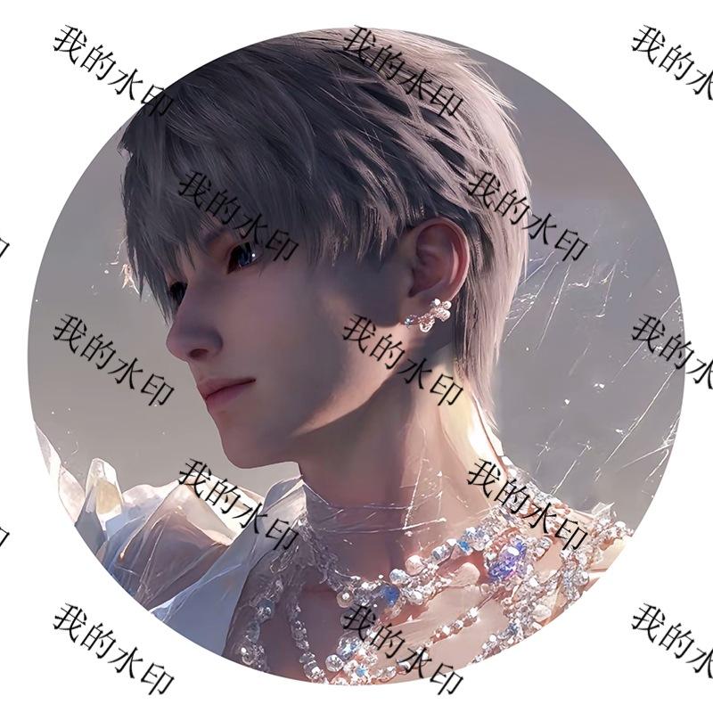 Hot Game Love and Deepspace Sylus Rafayel Zayne Xavier Caleb 58MM Anime Badge Emblem Brooch Clothing Backpack Accessories Gift