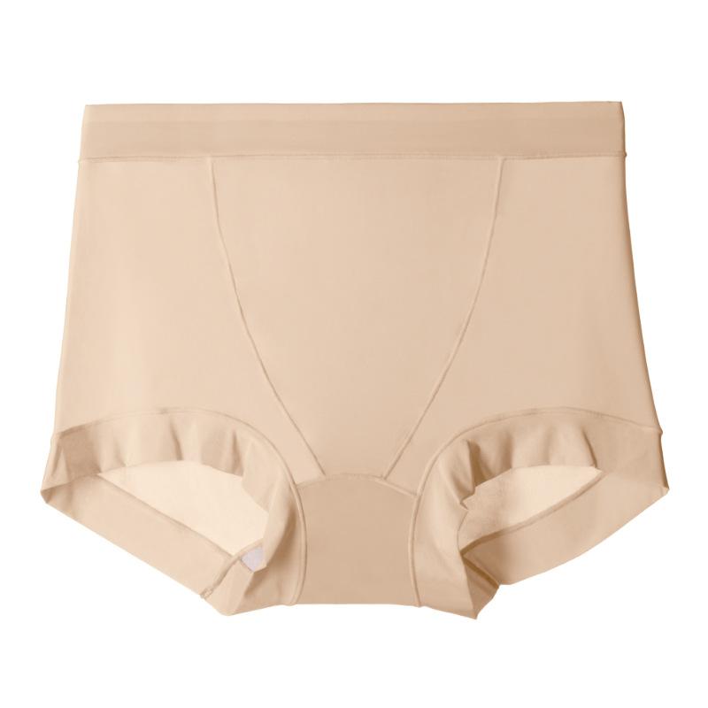 Damen Frühling und Sommer Ultra Dünne Atmungsaktive Hohe Taille Bauchweg Hüfte Schnelltrocknend Eis Seide Baumwolle Antibakteriell Slips
