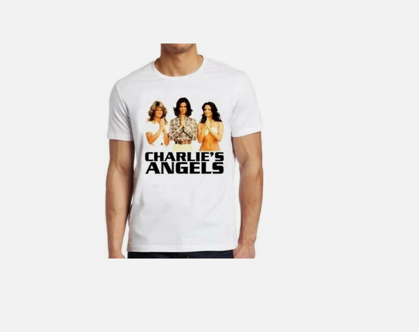 Charlies Angels Retro 70s TV Farrah Fawcett Hawaii Five-O Magnum T Shirt XXXL