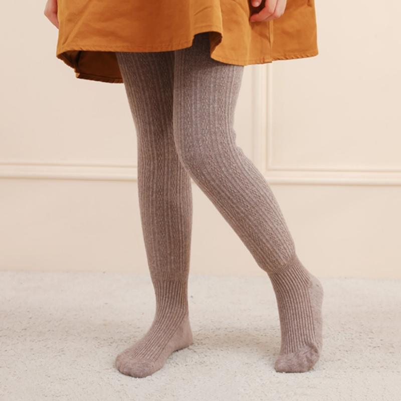 Winter Infant Baby Girls Plus Velvet Leggings Plus Thick Warmth Cotton Tights Toddler Kids Keep Warm Pantyhose