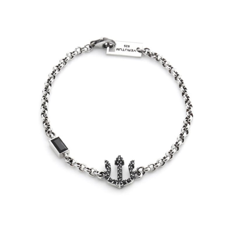 VERUTUM Black Trident Bracelet_OXC007