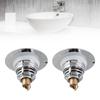2 Pack Stainless Steel Sink Stopper Anti-Clog Drain Plug Easy Clean Basin Drain Strainer  Washbasin