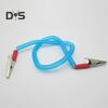 Dental Bib Clip Napkin Holder Reusable Kids Adults Elderly Colorful Elastic Spring Double-end Metal Clip Dentist Bib Holder Neck Strap
