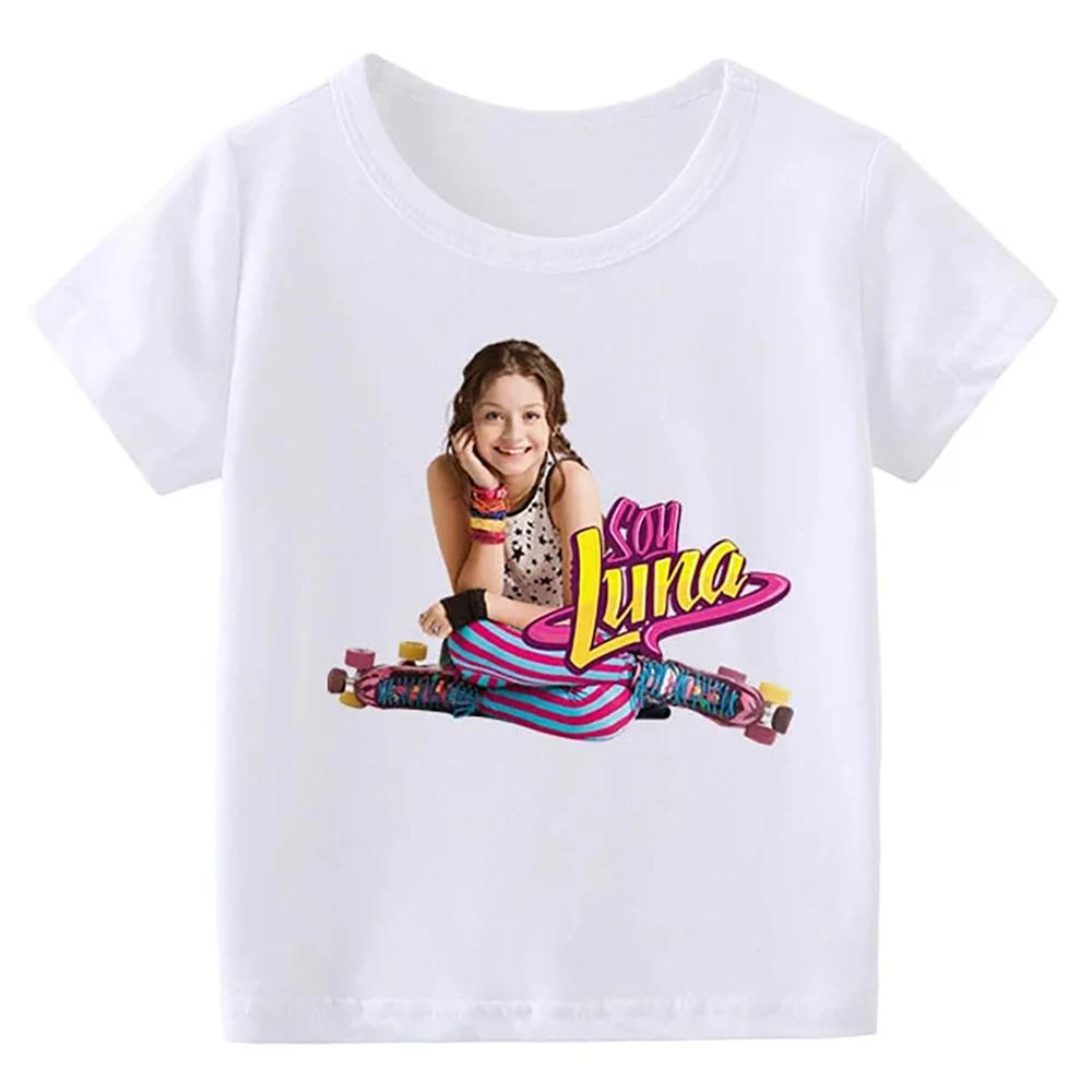 ZYXZ 2023 Cartoon Soy Luna Children's T-Shirt Funny Pink T-Shirts Baby Gilrs Summer Children For Kids Tops Clothes 917022