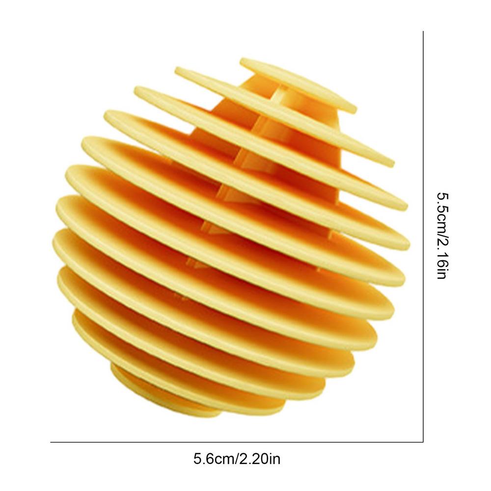 

Шарики для сушки белья, противонаматывающие шарики для стиральной машины, мягкие шарики для стирки, 3 шт., гибкий многоразовый шарик-кондиционер TPR для стиральной машины Yellow