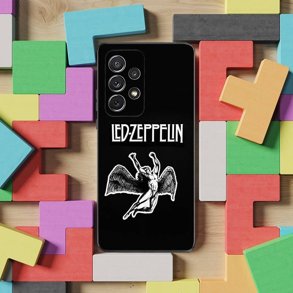 

Hot L-Led Z-Zeppelins Band Phone Case For Samsung S25,S24,S23,S22,S21,S20,S10,Ultra,Plus,Lite,FE,Soft Silicone Black Cover Samsung S23plus5G