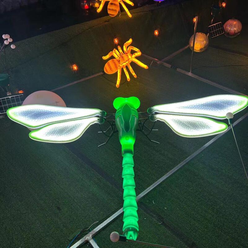 UOSU 63cm Dragonfly Garden Landscape Light