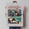 From Here To Eternity Movie Poster Metal Signs Movie Poster Bedroom Decoration Room Decor Men Coffee Bar Accessories Art Mural