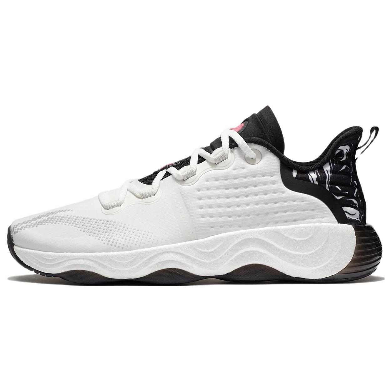 

Li Ning Wujie 3 Low top Casual Shoes Men s White Black AFVS003-4 39.5