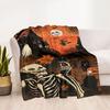 Halloween 1 Blanket Warmthful Decor Perfect for Bed Office Office Chair Four Seasons Universal Digital Print