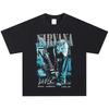 Kurt Cobain T-Shirt, Weicher Stoff, Lässige Alltagskleidung