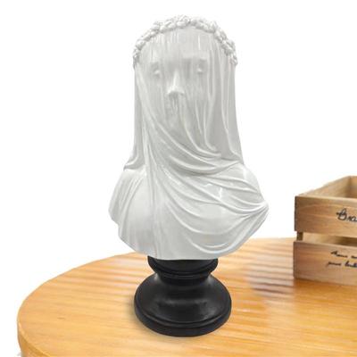Peçeli Bayan Büstü Müzesi İtalyan Gelin Kızlık Heykeli Heykel Büstü Ev Dekor Estetik Ev Sanat Koleksiyonu Için Süsleme
