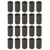 20Pcs Black Aquarium Intake Sponge Guard  Fish Tank Filtration System