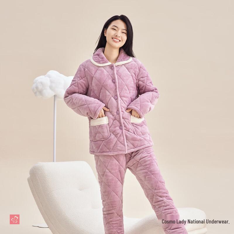 

Urban Beauty Women s Winter Flannel Padded Pajama Set 2HT001